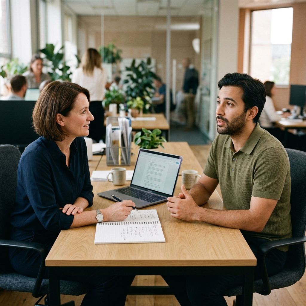 A genuine conversation about what the system needs before it will draft