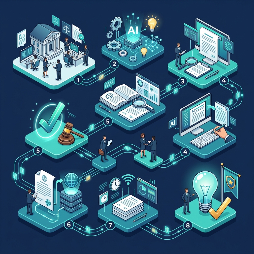 eety.ai — Complete guide to patent drafting with AI for law firms: 8-step roadmap from disclosure to granted patent