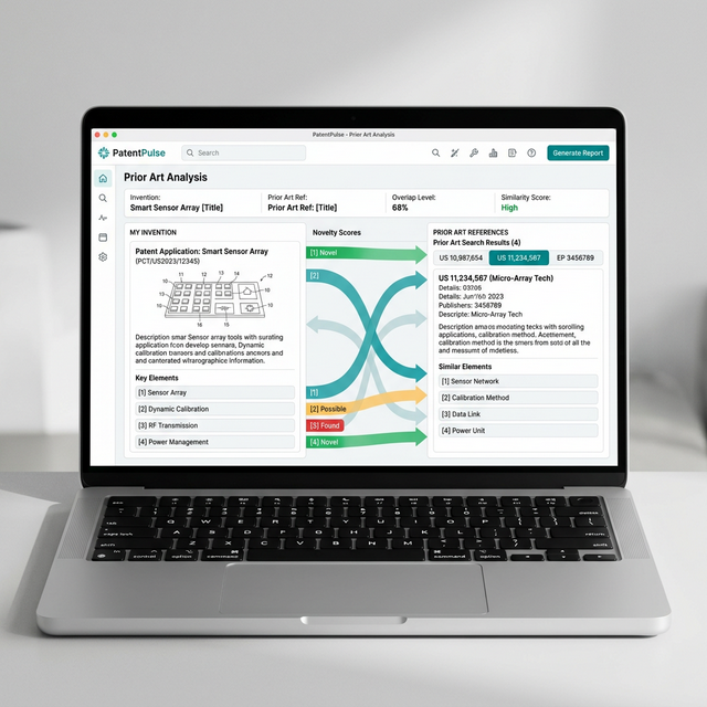 eety.ai — Phase 3: Prior Art Analysis, element-by-element novelty comparison and design-around strategy