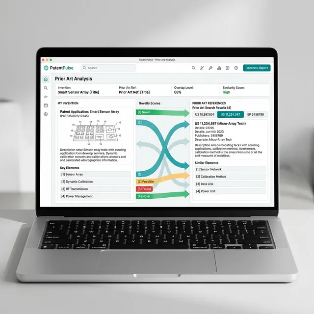 eety.ai — Phase 3: Prior Art Analysis, element-by-element novelty comparison and design-around strategy